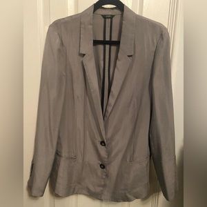 J. Crew grey silver light blazer